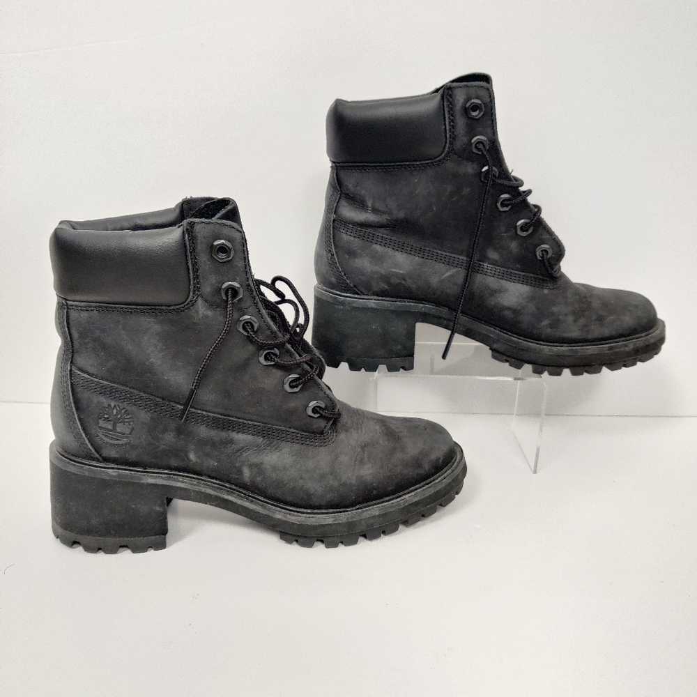 Timberland Kinsley Boots Women's Size 7.5 Black Waterproof Winter Boots